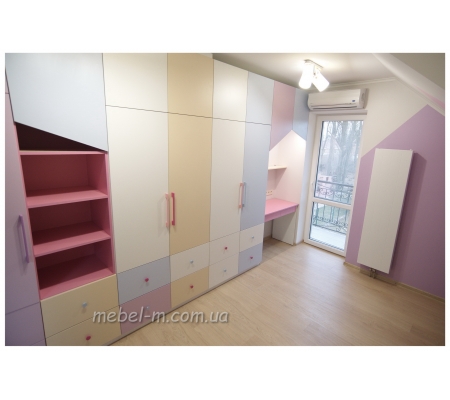 Две детские меблированные комнаты для девочки и мальчика