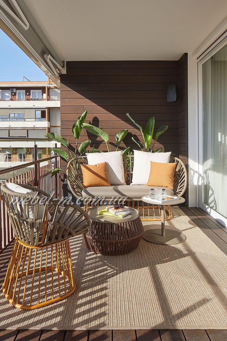 Crea una zona de estar ideal en tu balcón Molins Design