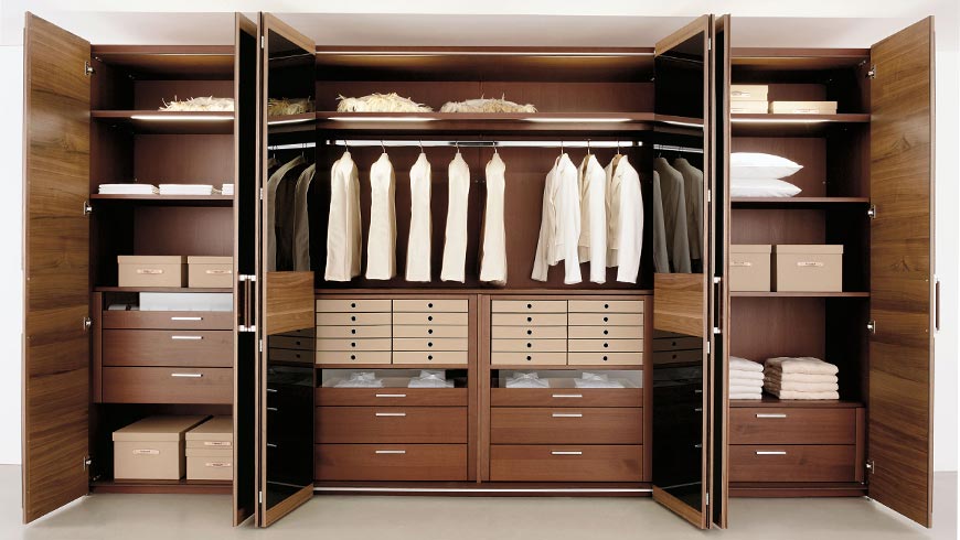 Выбор шкафа. Какой шкаф лучше – встроенный или корпусный? | Статьи - интернет-магазин мебели Фран